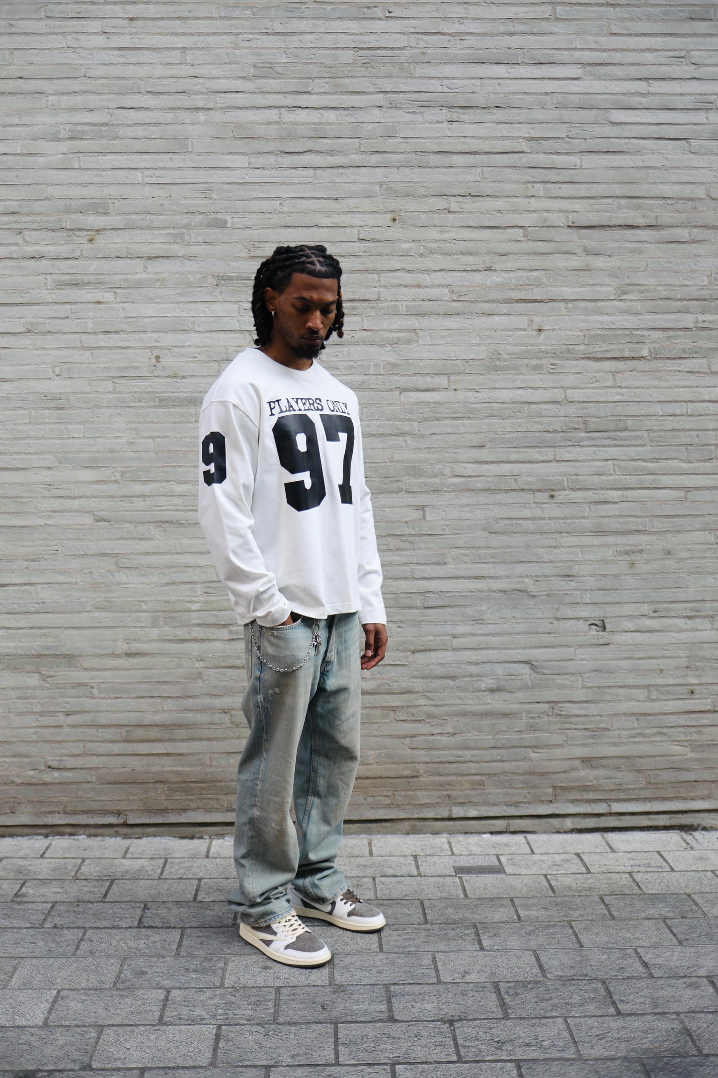 ECRU JERSEY LONG SLEEVE