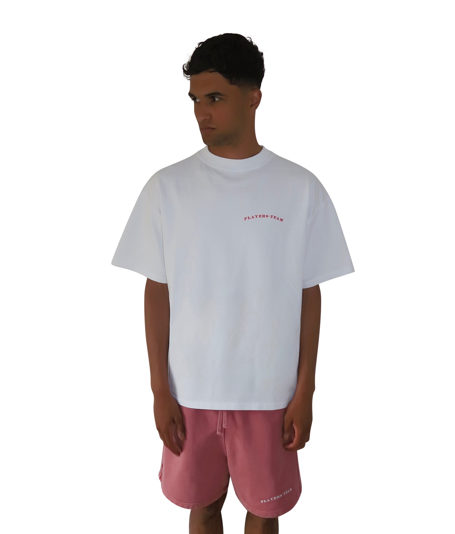 WHITE PLAYERS TEAM TEE