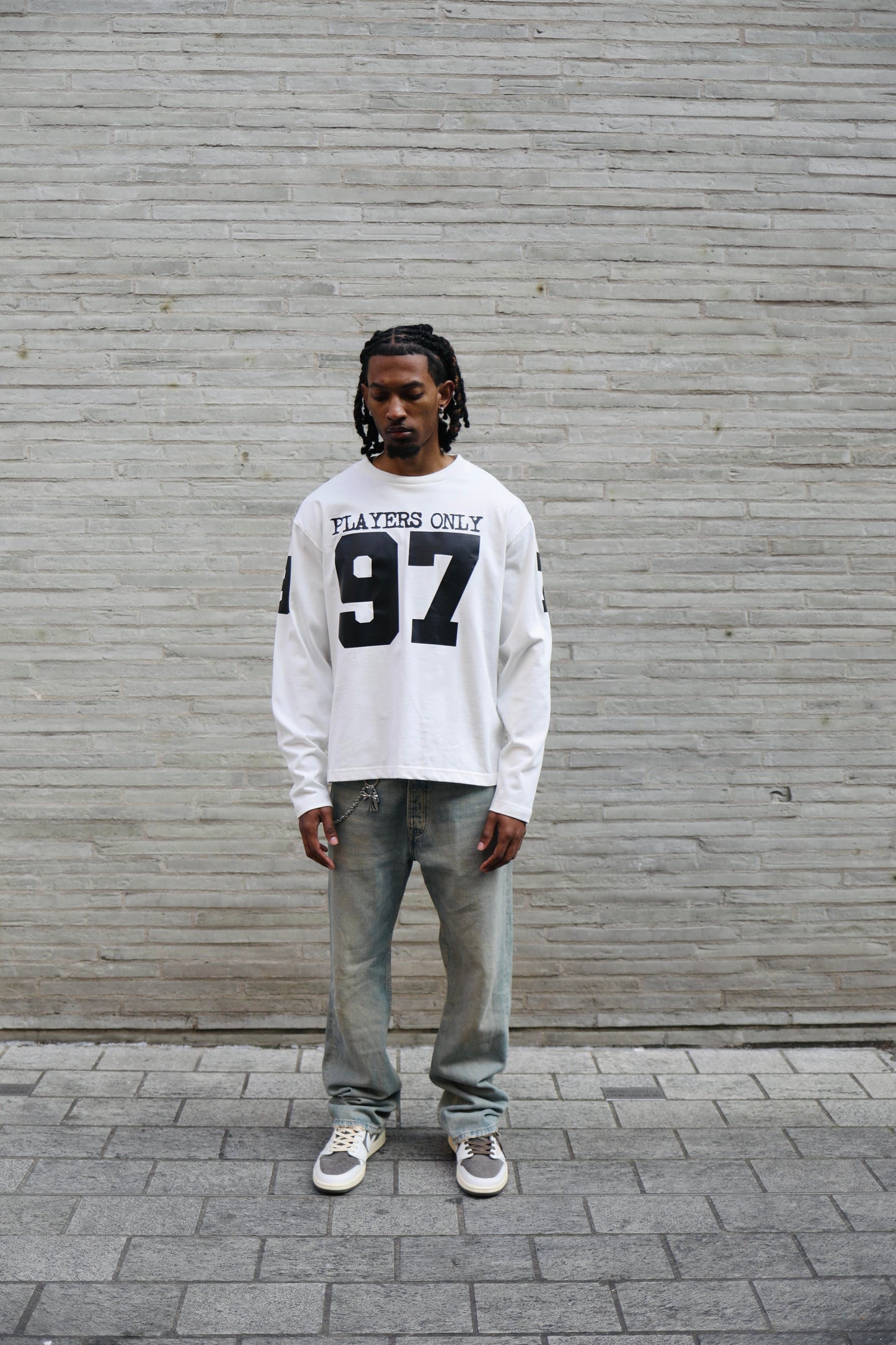 ECRU JERSEY LONG SLEEVE
