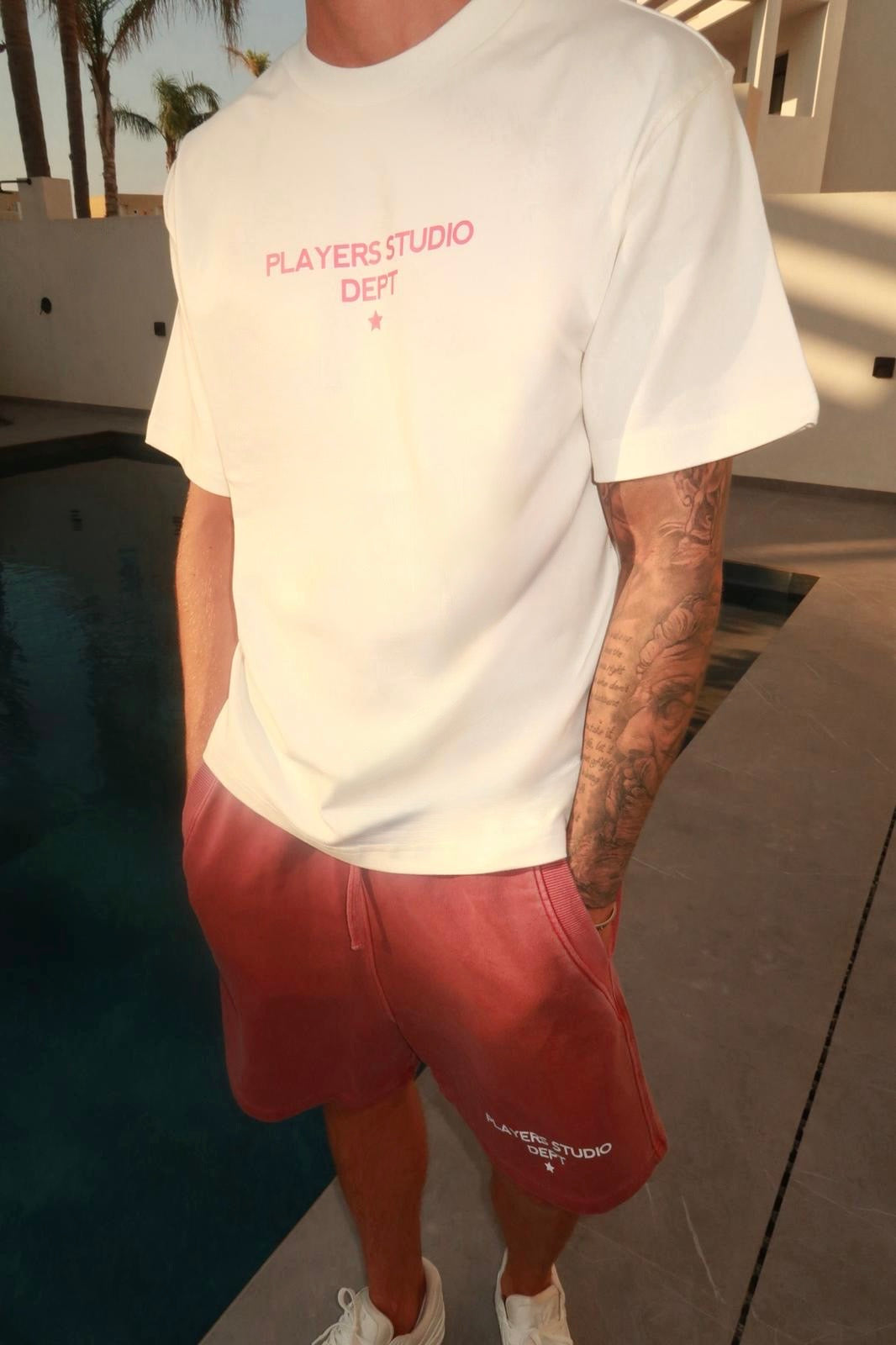 STUDIO DEPT ECRU TEE