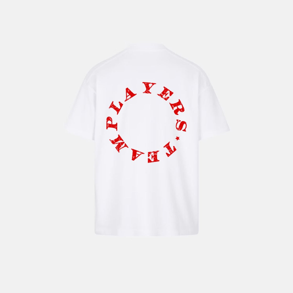 WHITE PLAYERS TEAM TEE