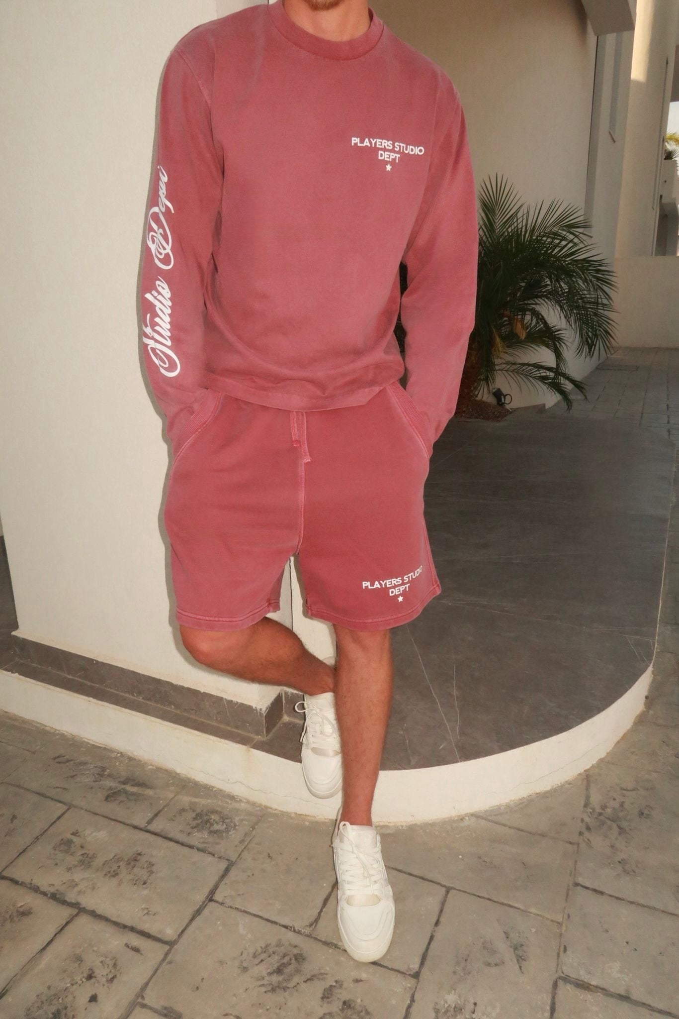 STUDIO DEPT VINTAGE RED SHORTS