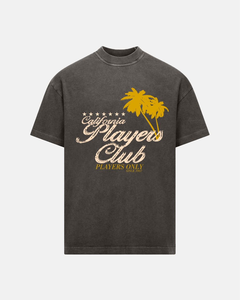 WASHED CHARCOAL CALI CLUB