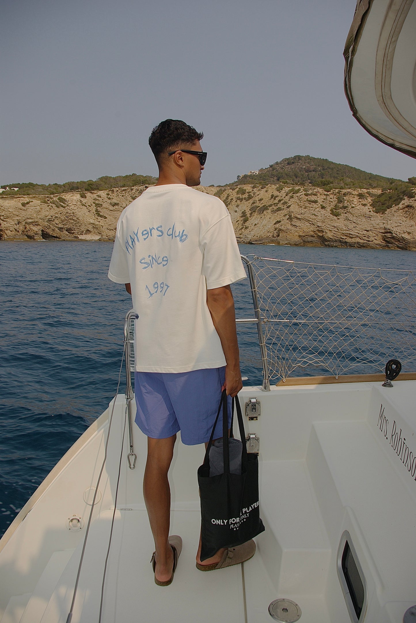 ECRU PLAYERS CLUB TEE