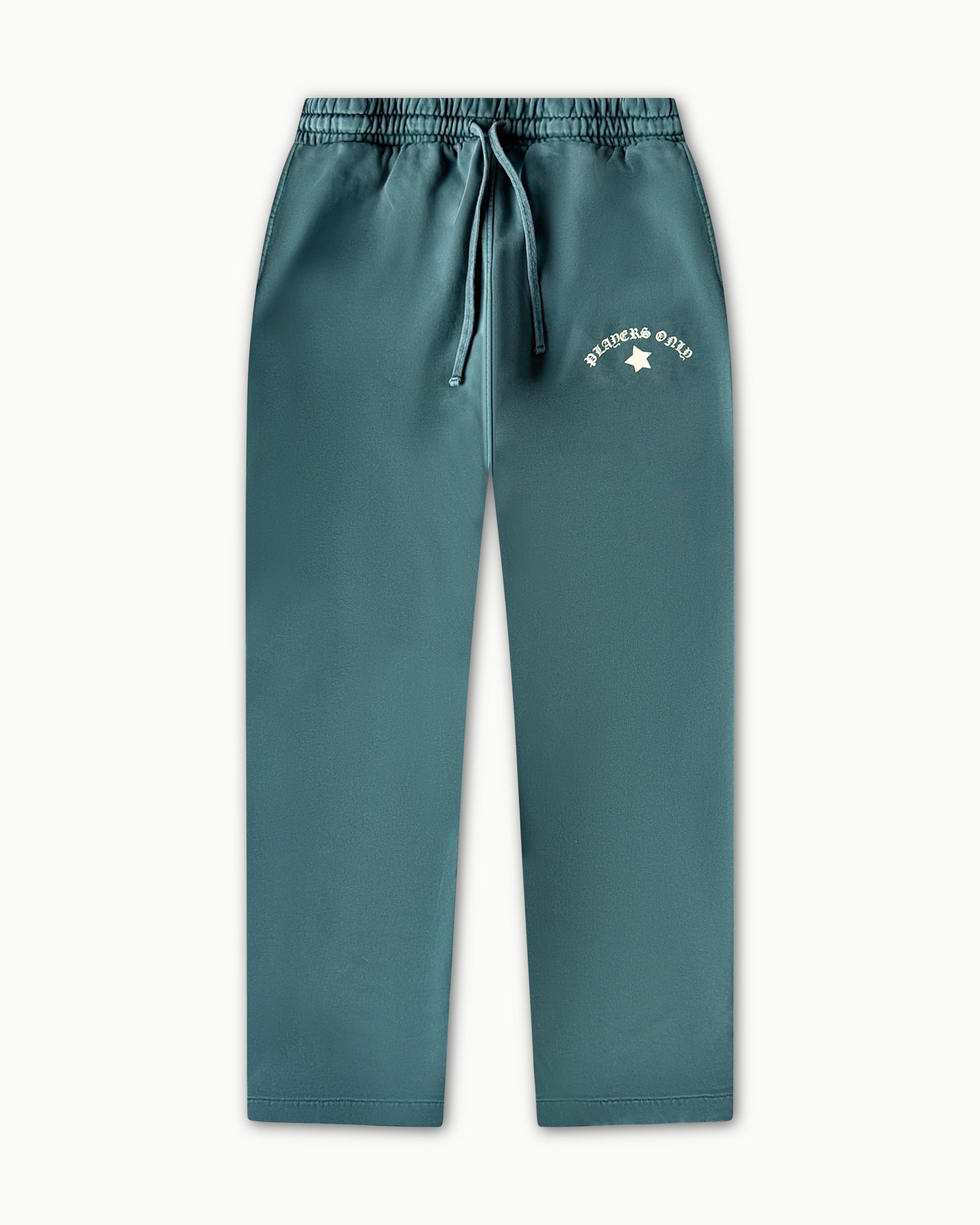 WASHED TEAL SWEATPANTS
