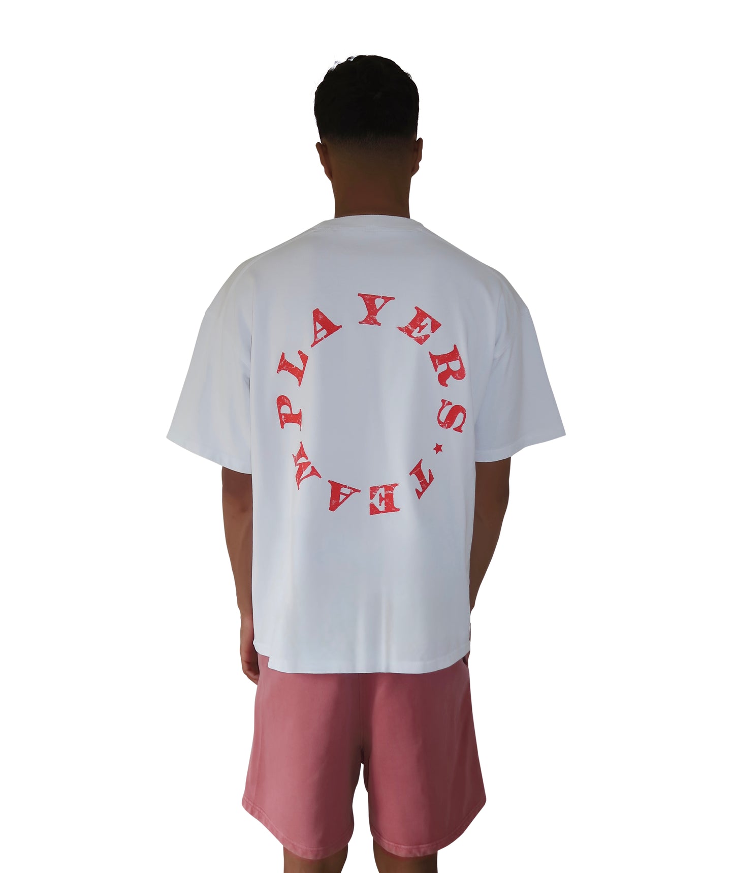 WHITE PLAYERS TEAM TEE