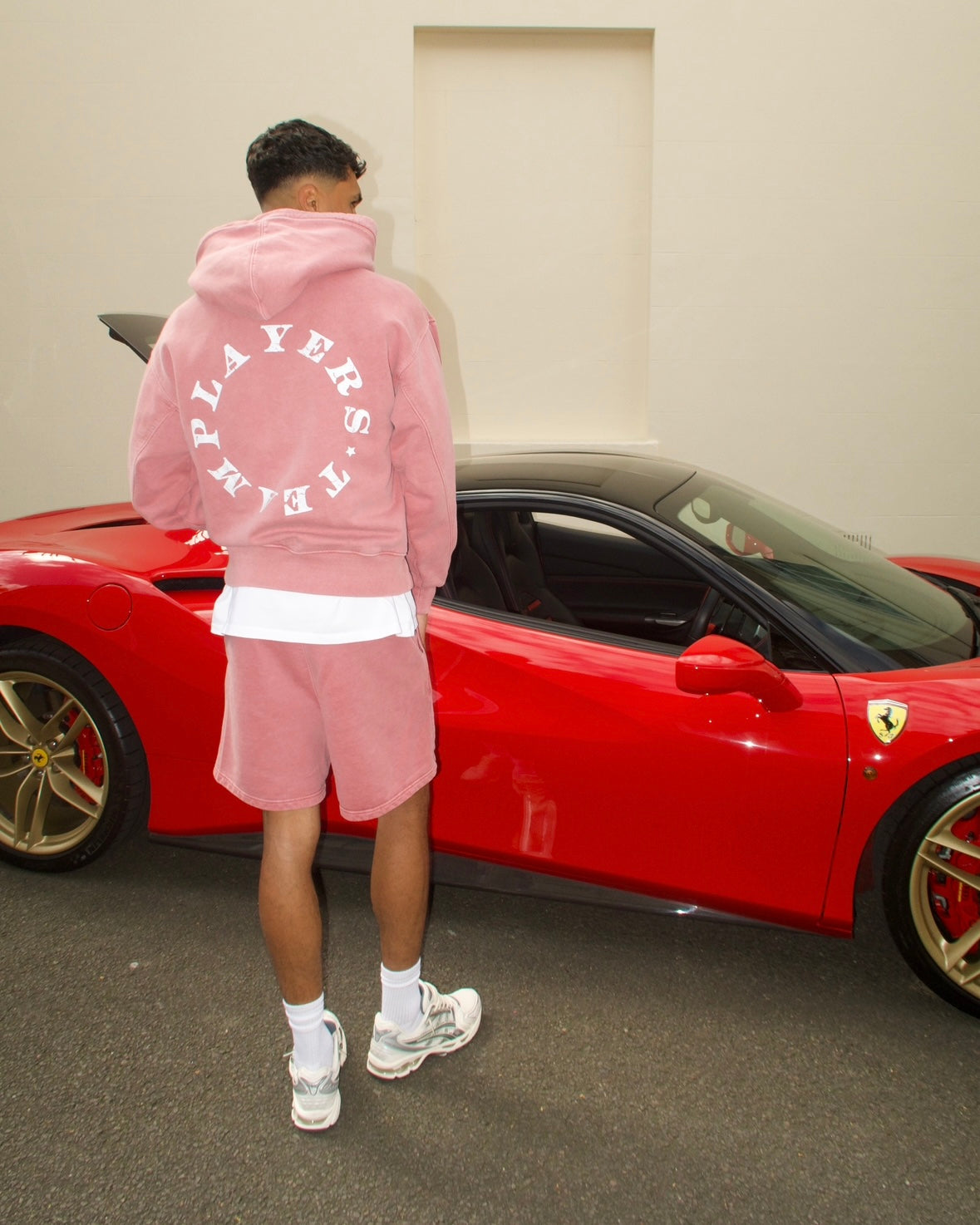 WASHED RED PLAYERS TEAM HOODIE