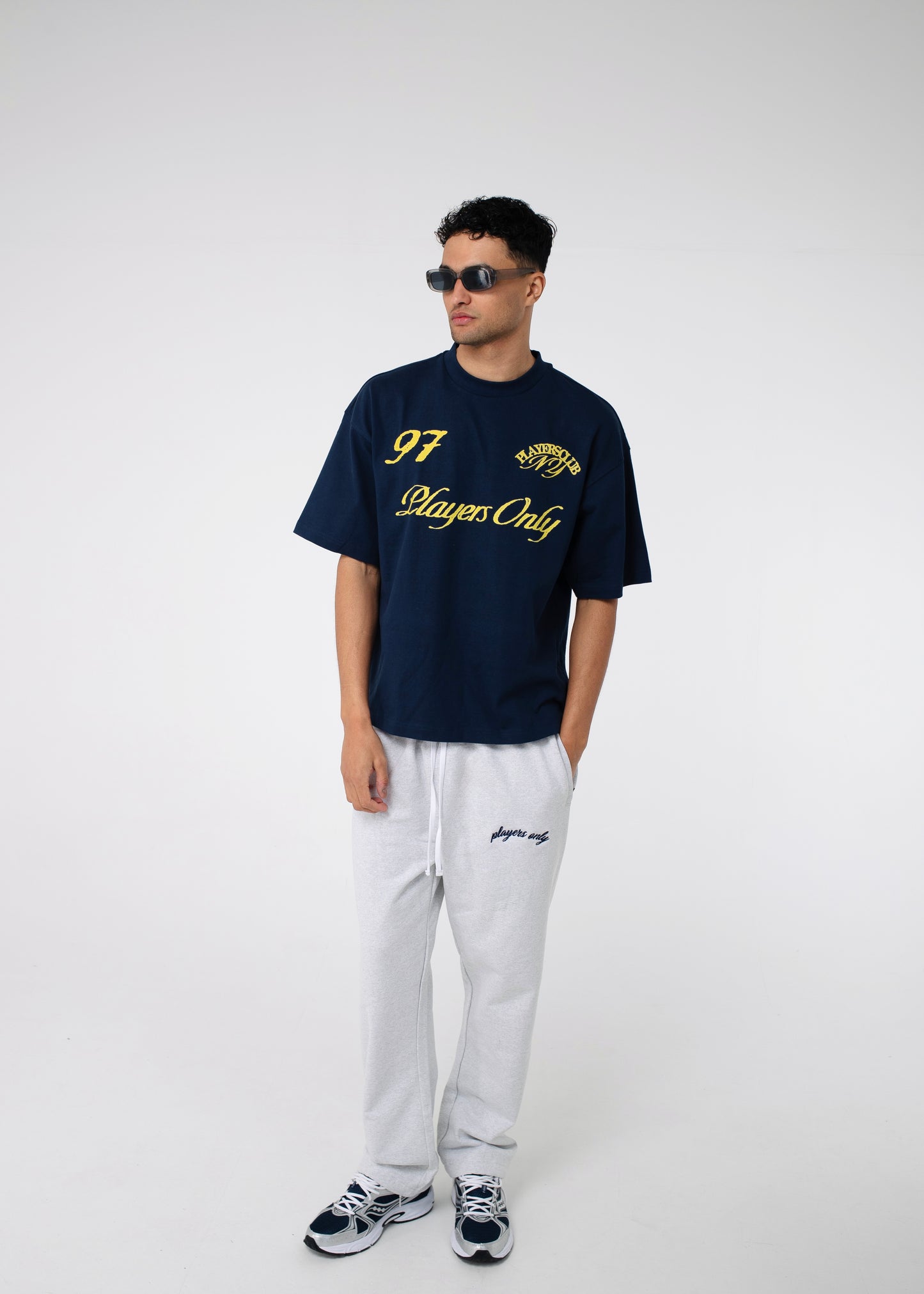 NAVY NY TEE