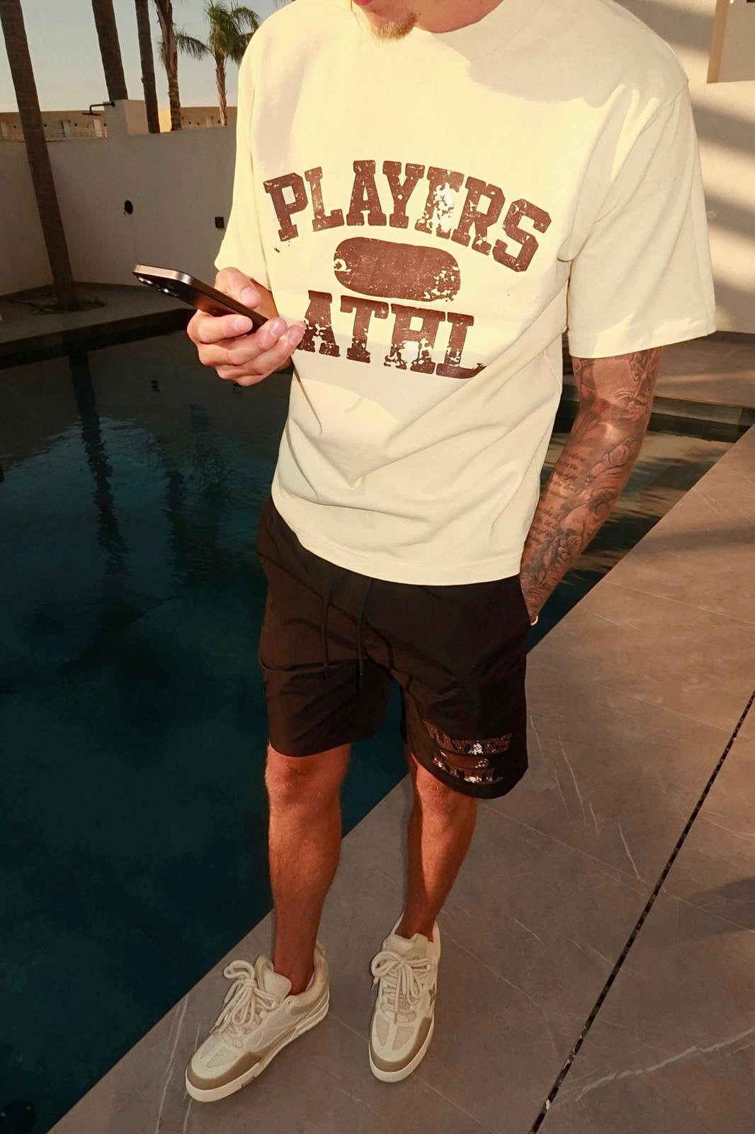 VINTAGE YELLOW ATHLETIC TEE