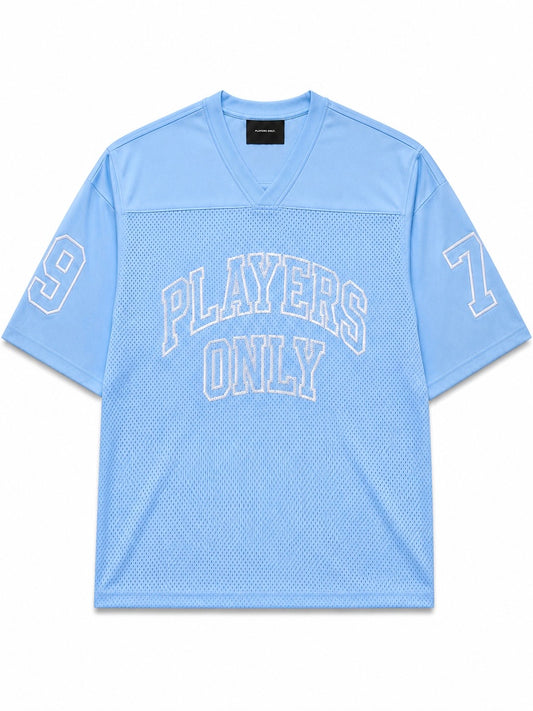 BLUE MESH JERSEY