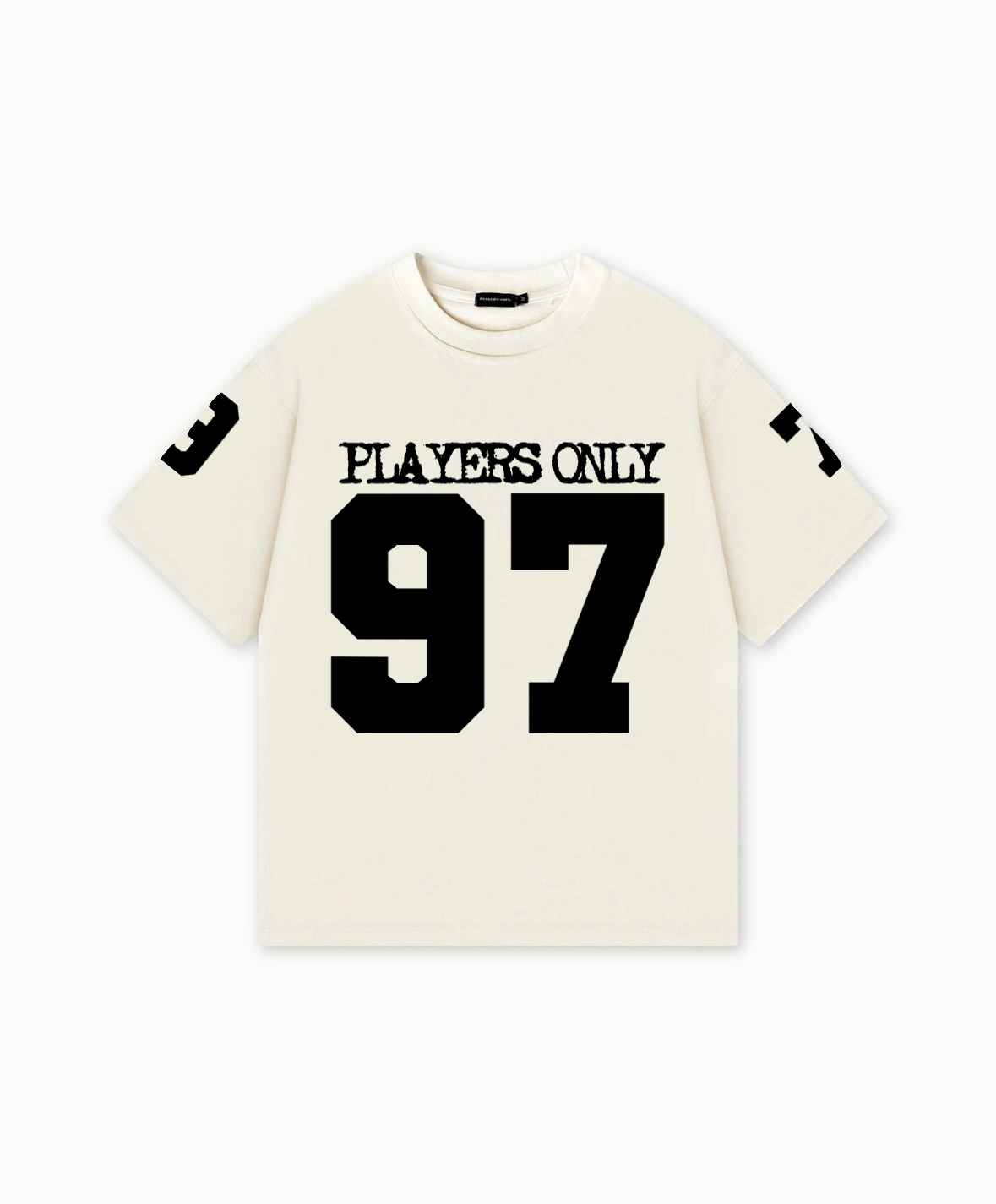 ECRU JERSEY TEE