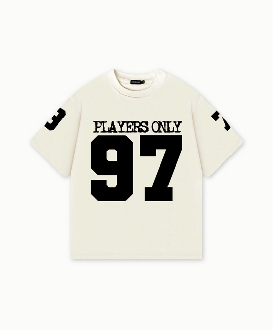 ECRU JERSEY TEE