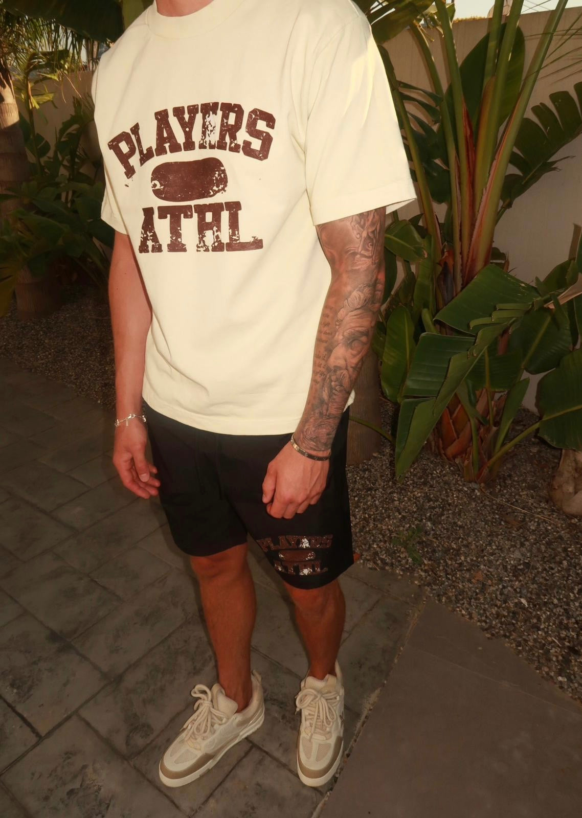 VINTAGE YELLOW ATHLETIC TEE