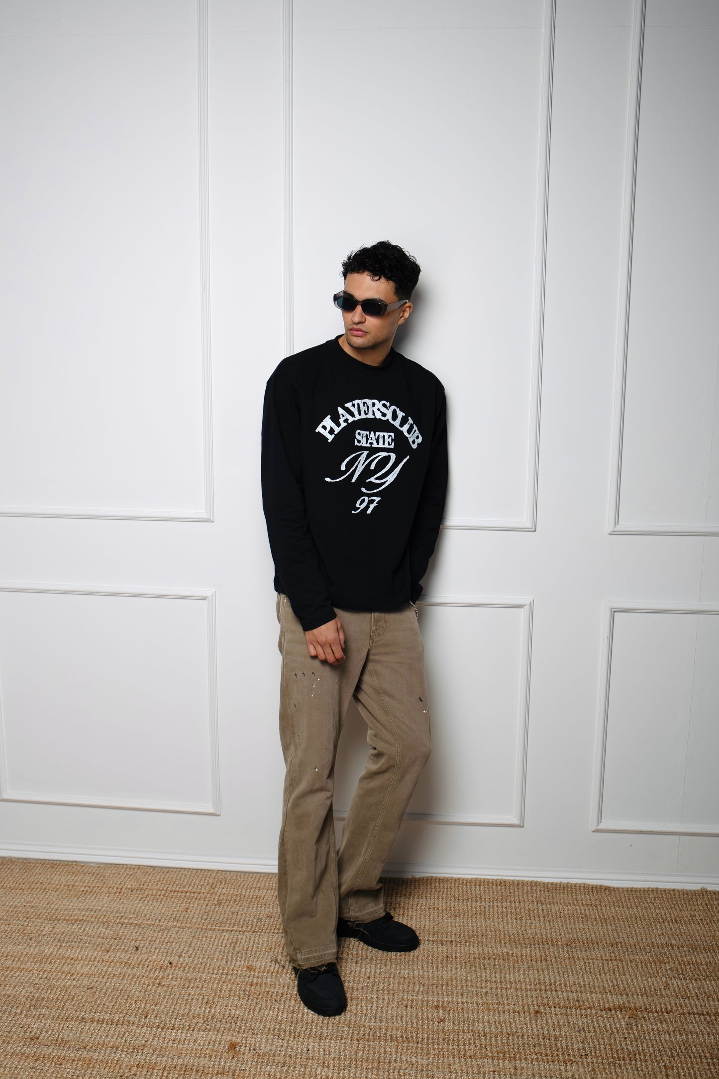 BLACK NY LONG SLEEVE