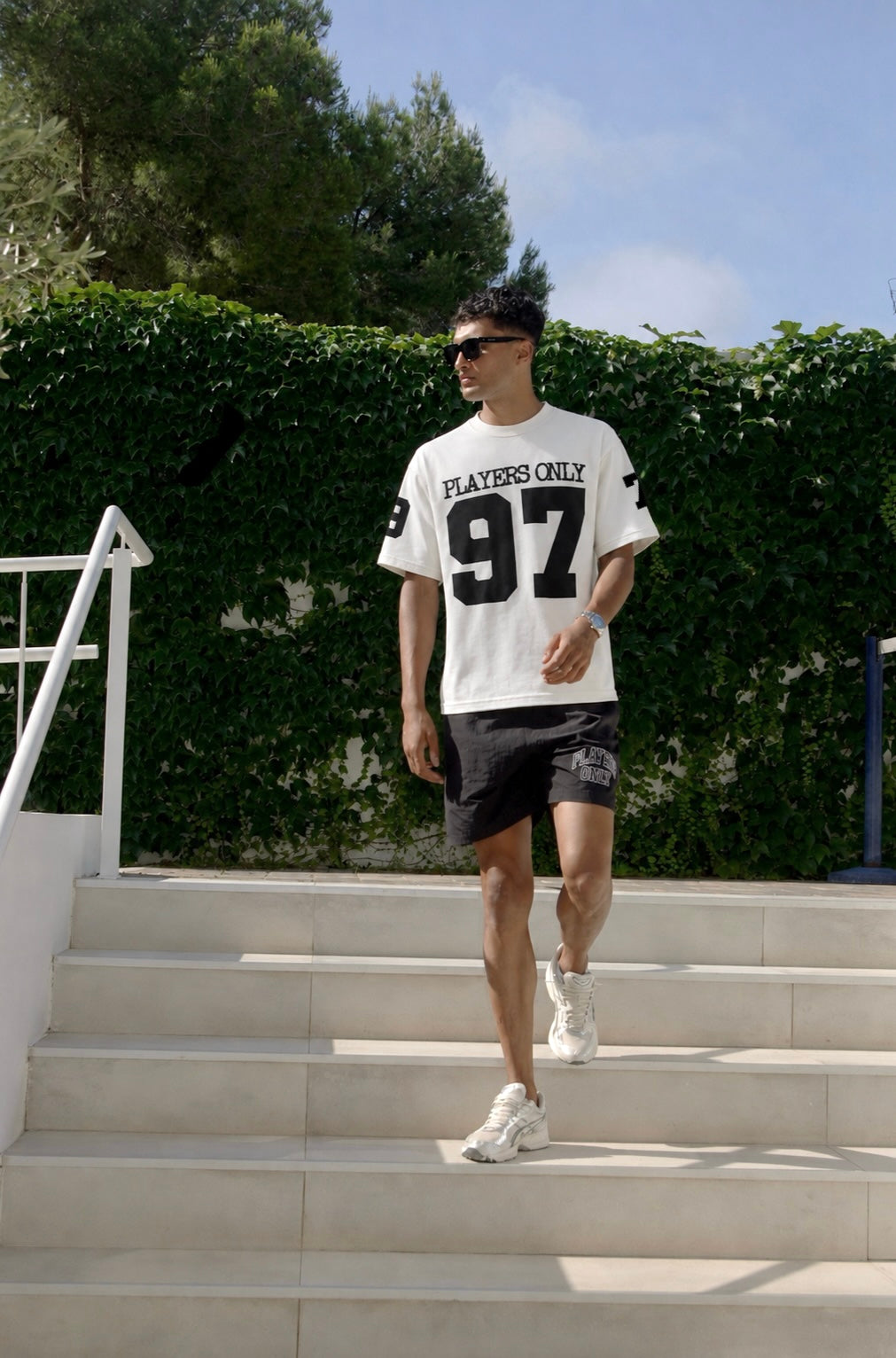 ECRU JERSEY TEE