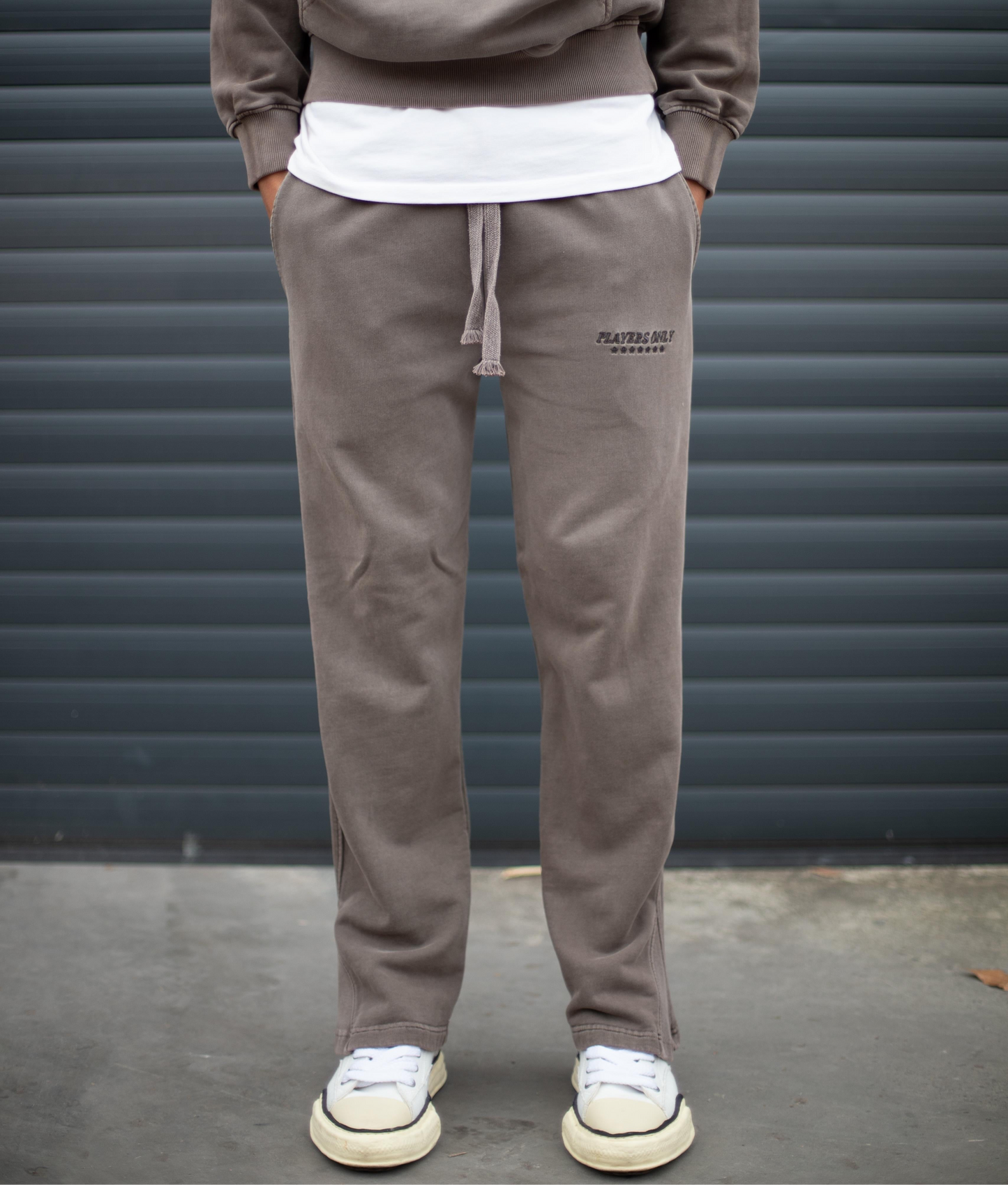 WASHED CHOCO HEAVYWEIGHT PANTS