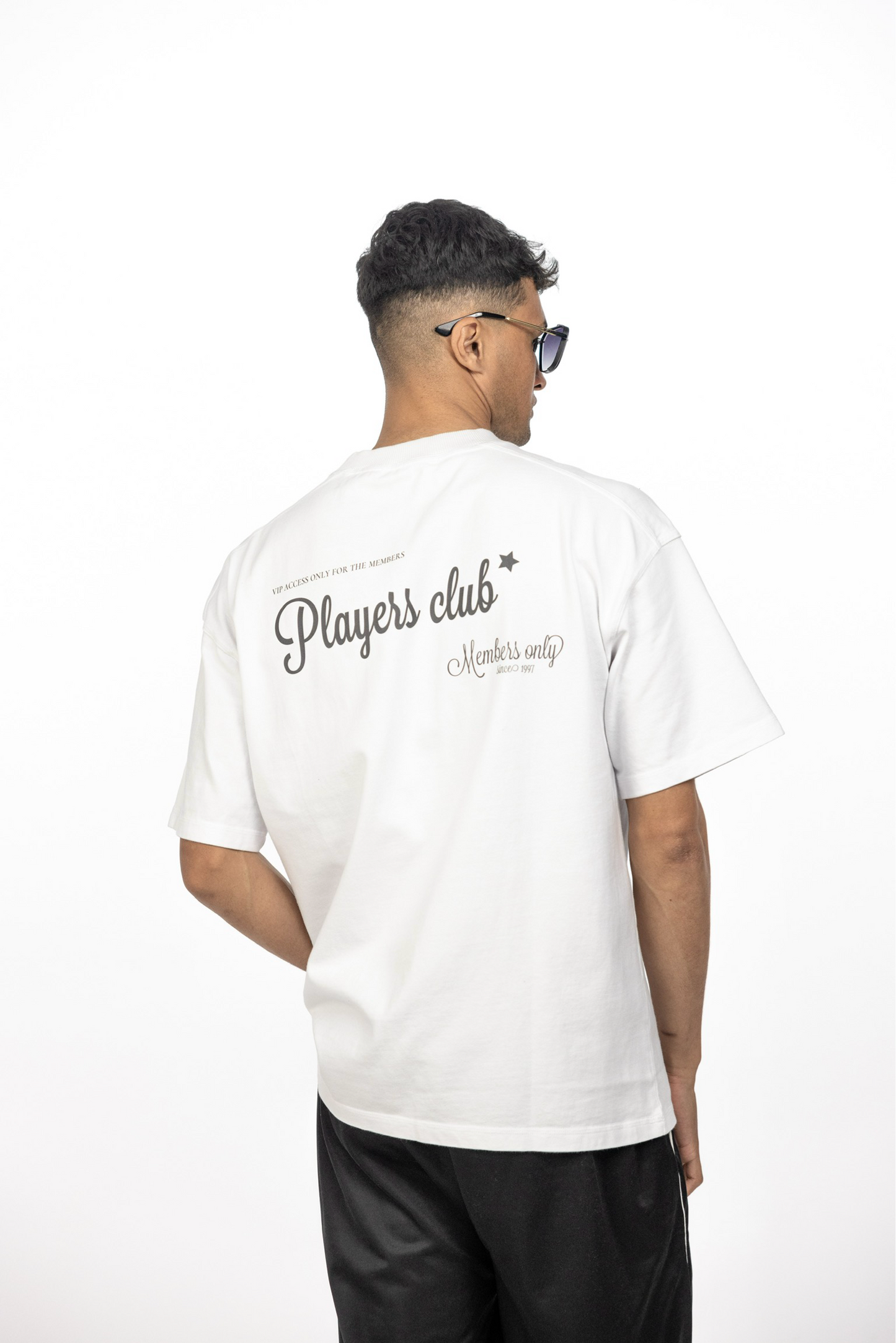 WHITE PLAYERS CLUB TEE