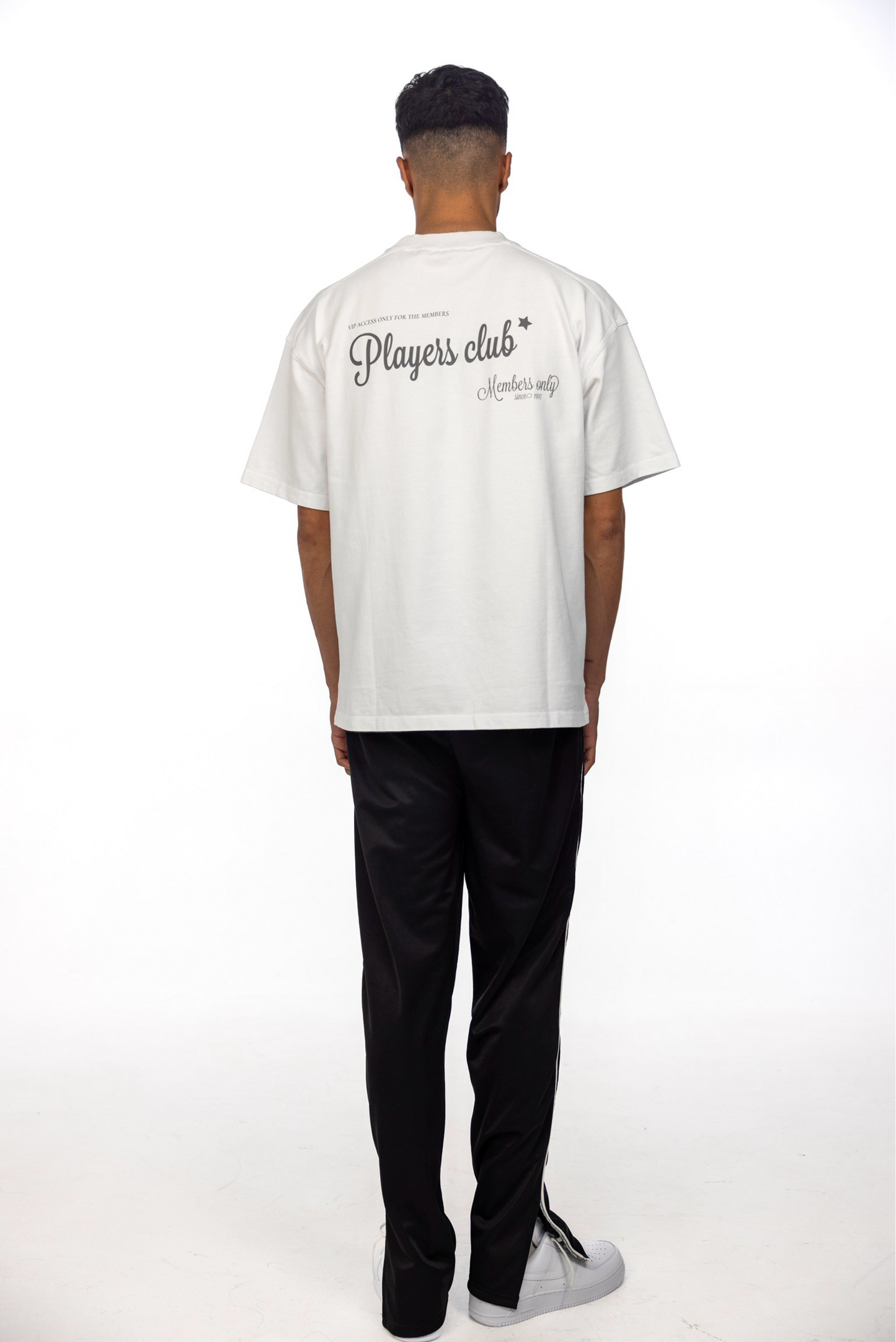 WHITE PLAYERS CLUB TEE