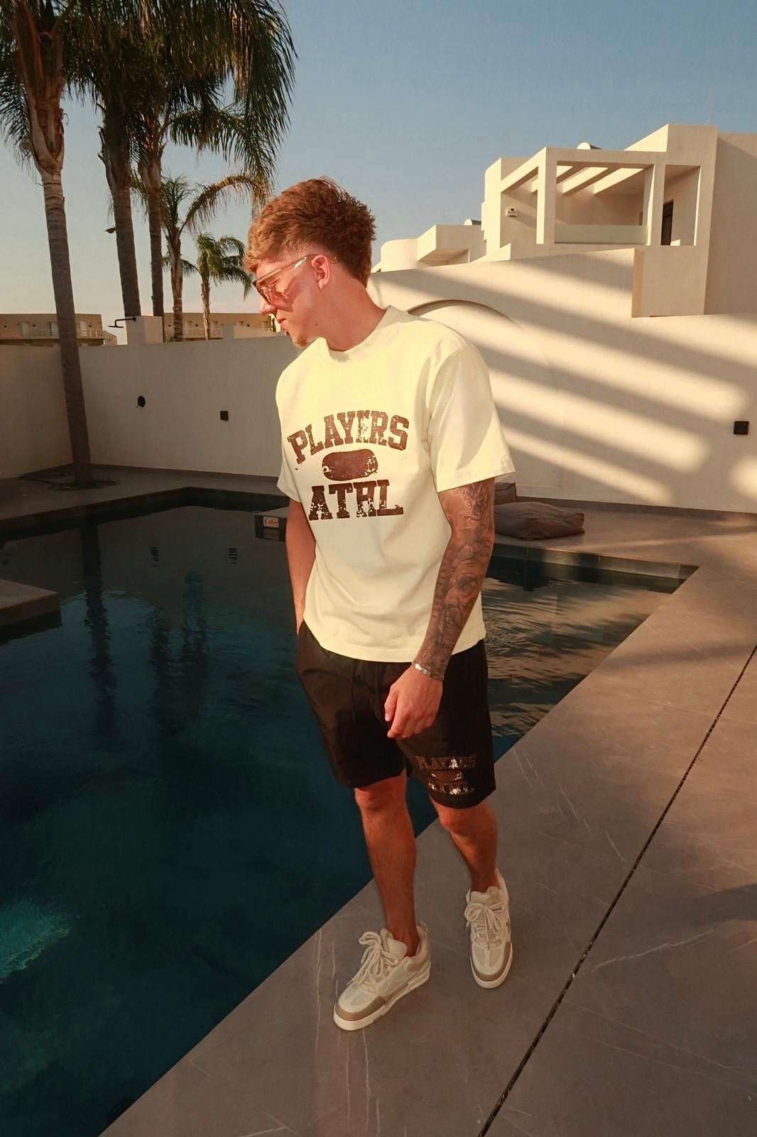 VINTAGE YELLOW ATHLETIC TEE
