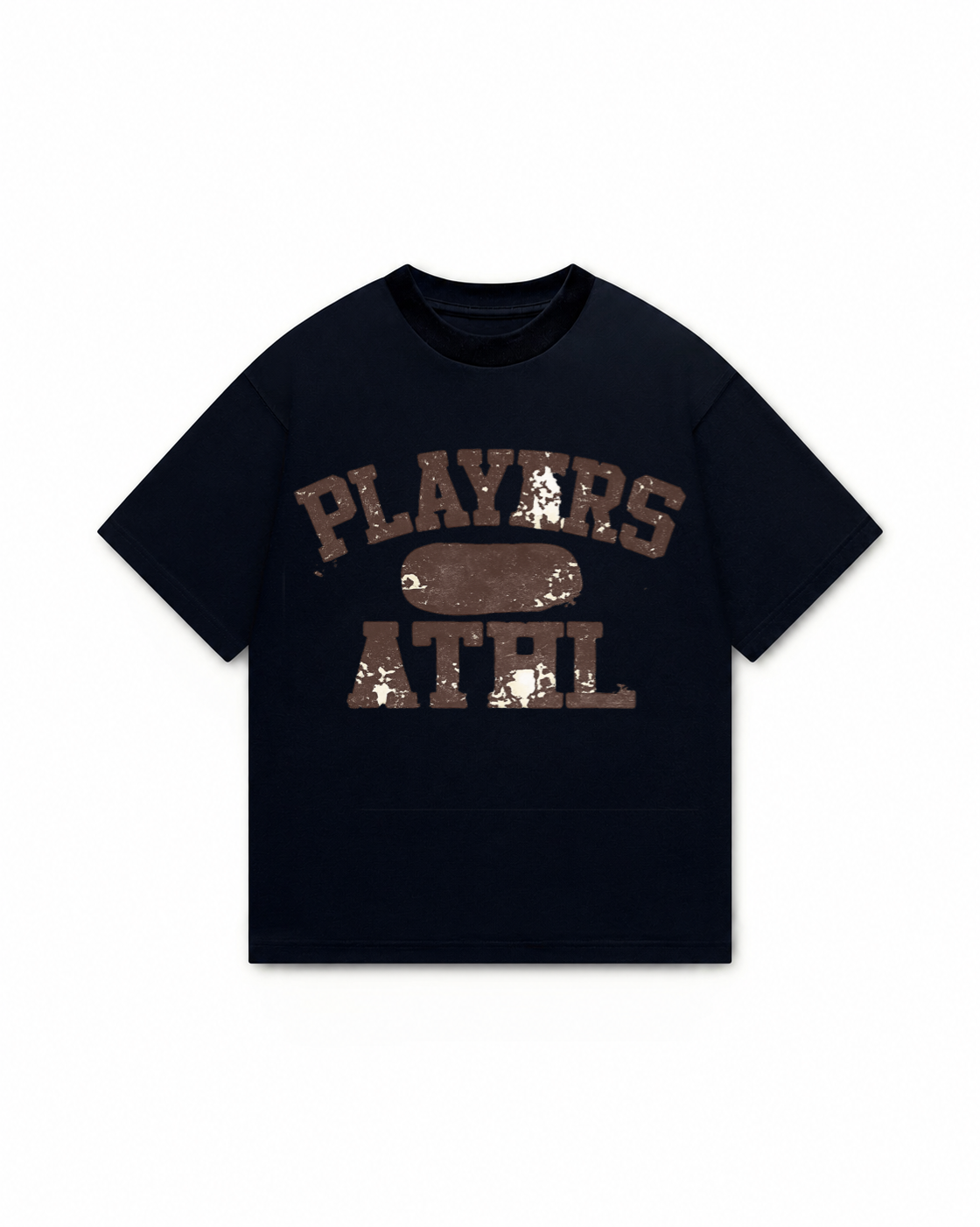 ATHLETIC BLACK TEE