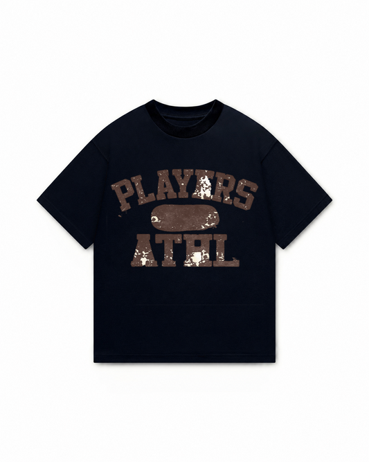 ATHLETIC BLACK TEE