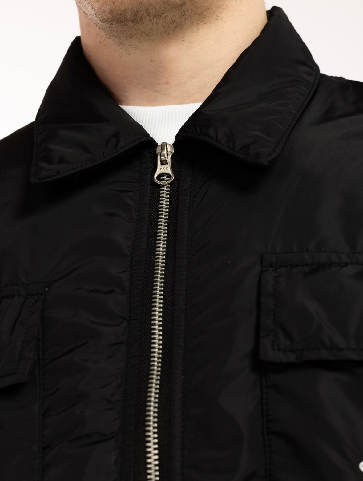 NYLON OVERSHIRT ZIPPER