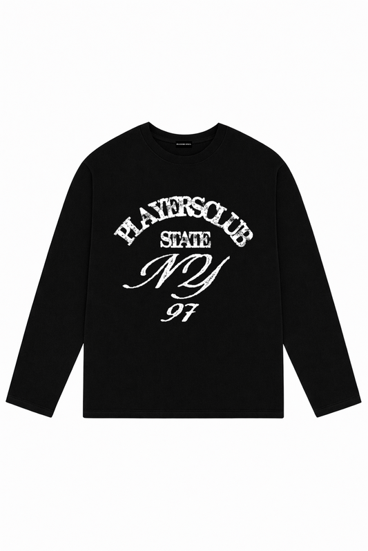 BLACK NY LONG SLEEVE