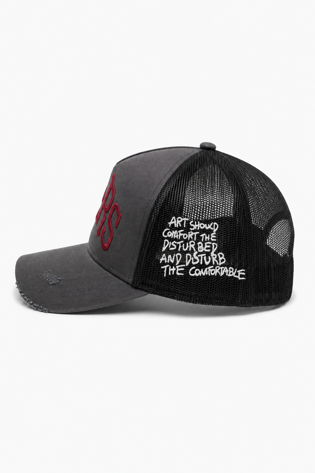 DISTRESSED PLAYERS HILLS TRUCKER