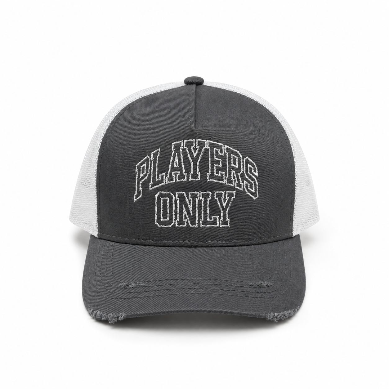 DISTRESSED VARSITY CAP
