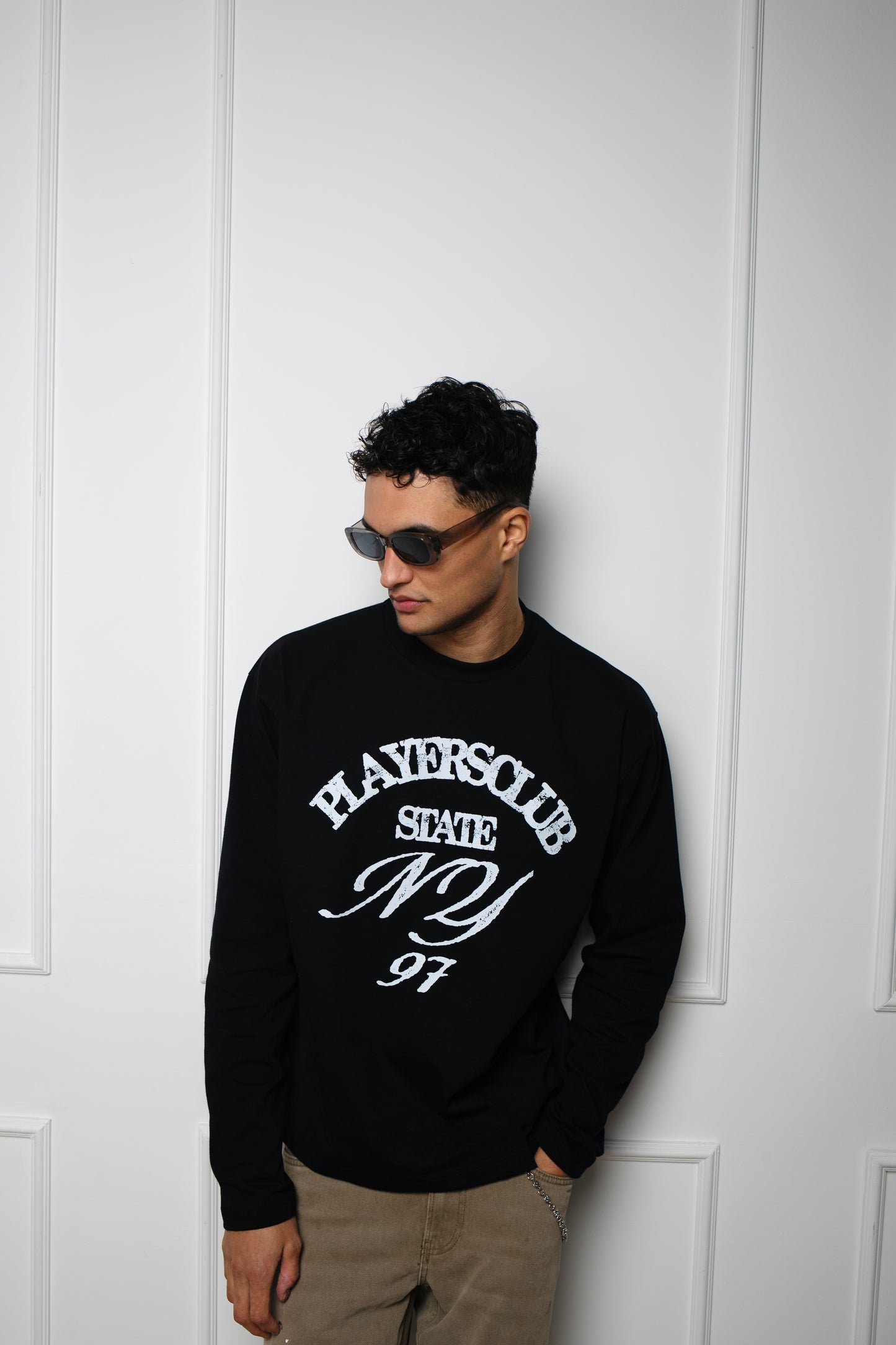 BLACK NY LONG SLEEVE