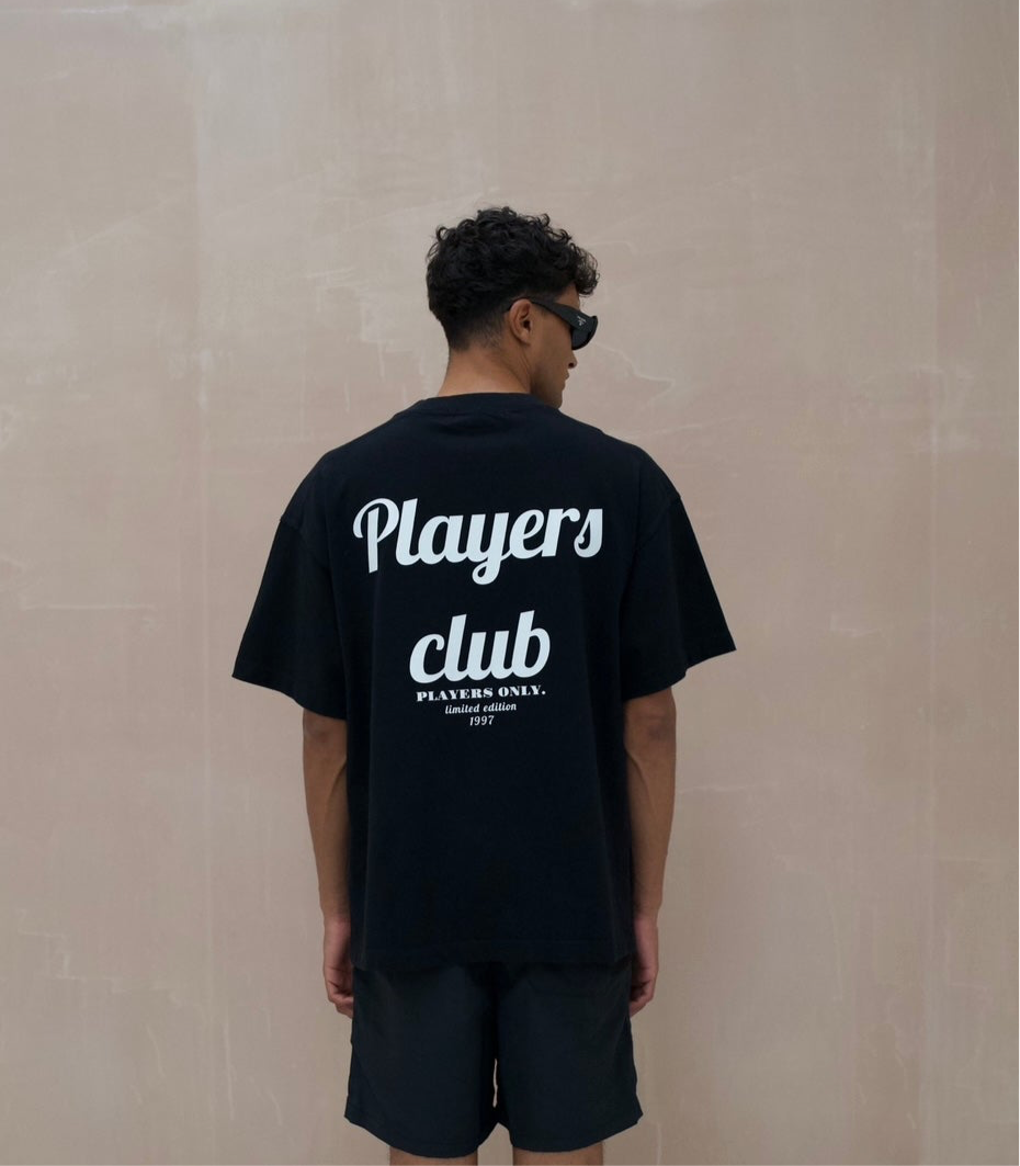 BLACK PLAYERS CLUB TEE