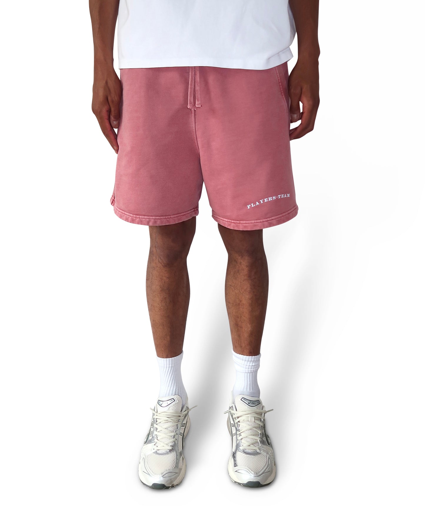 WASHED RED PLAYERS TEAM SHORTS