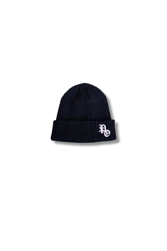 EMBROIDERED KNIT BEANIE