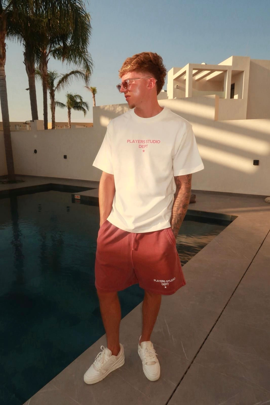 STUDIO DEPT ECRU TEE