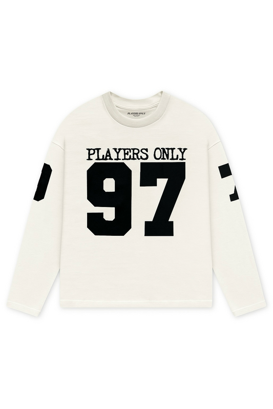 ECRU JERSEY LONG SLEEVE