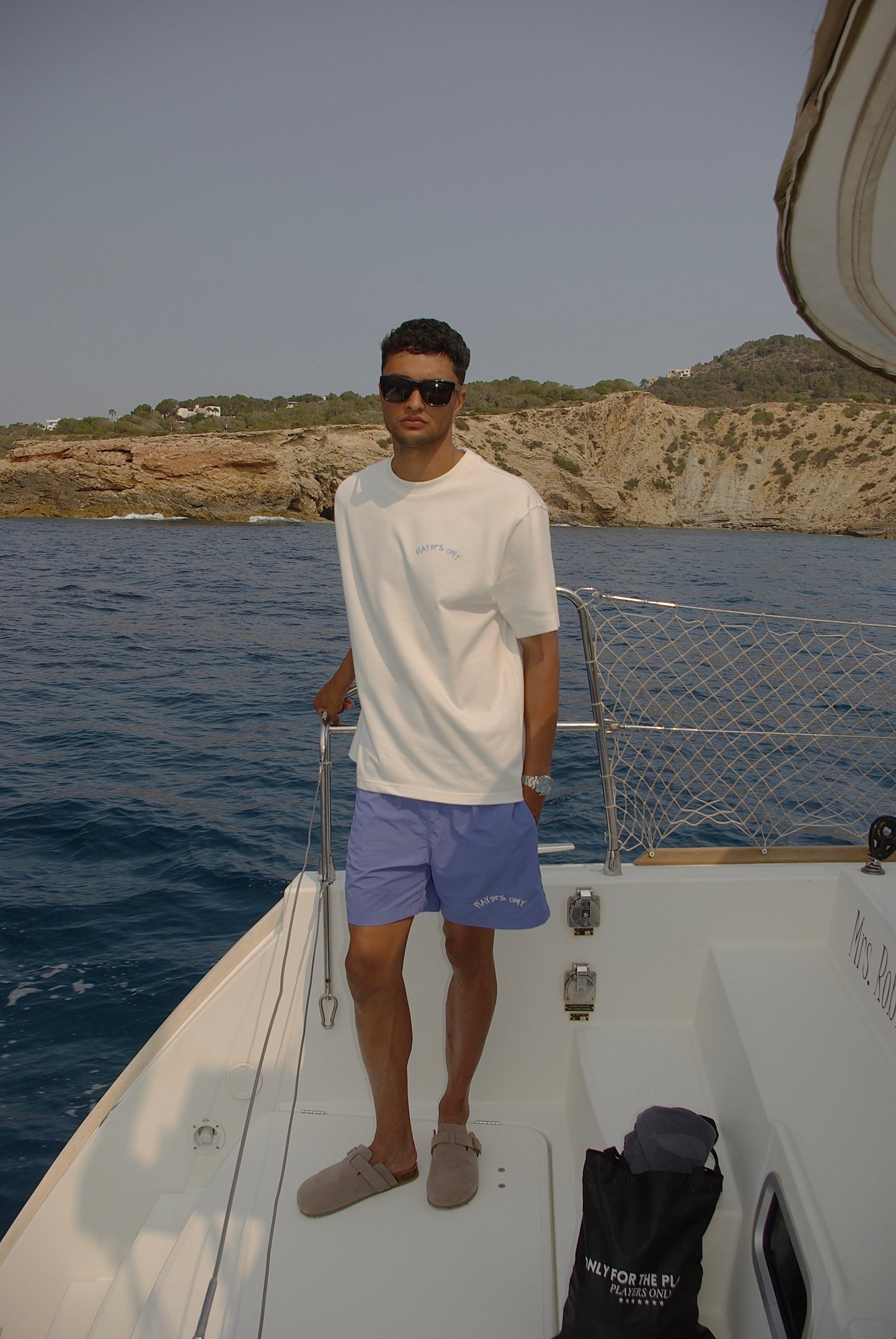 COBALT BLUE SWIM-SHORTS