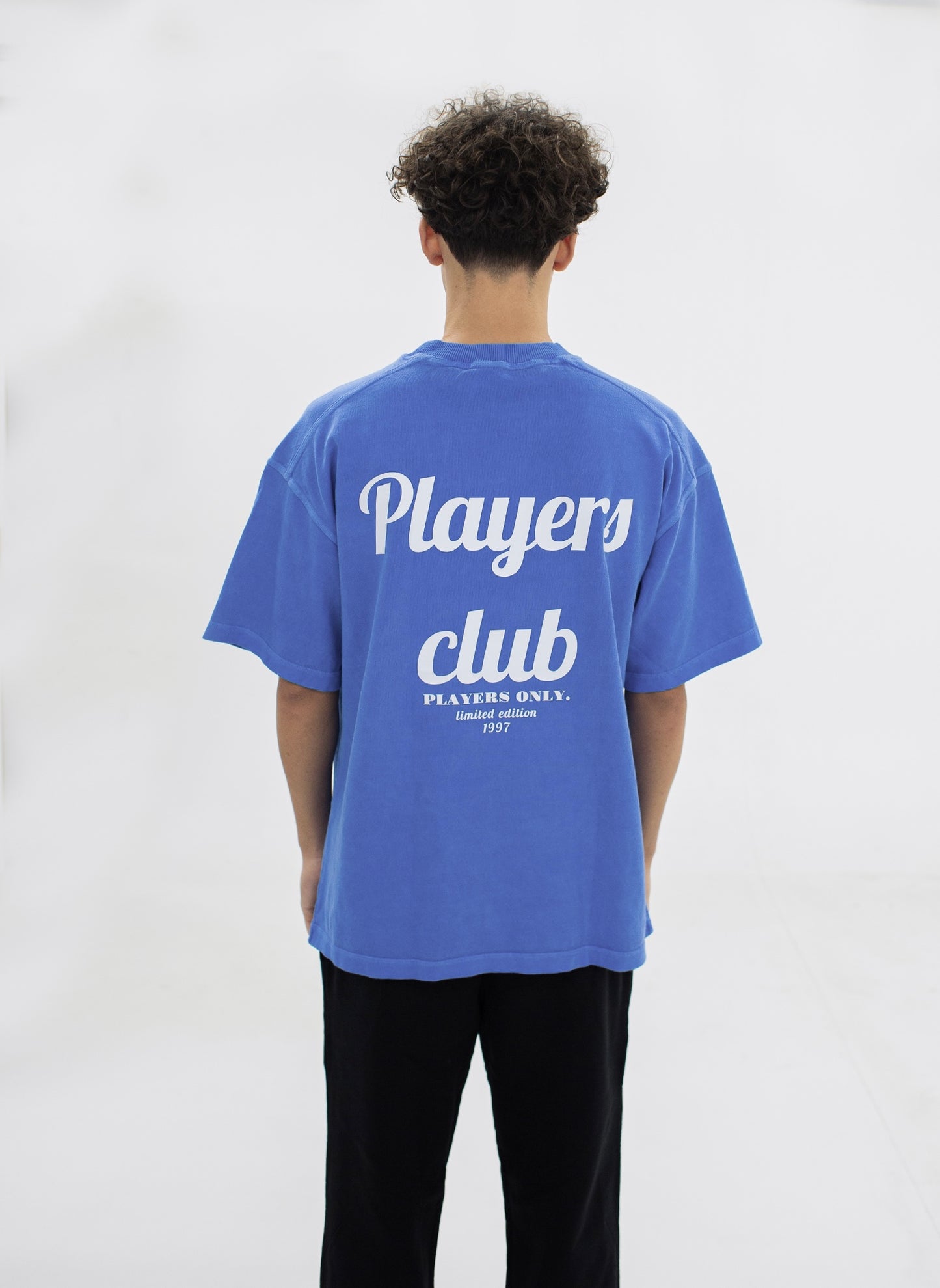 WASHED BLUE PLAYERS CLUB TEE