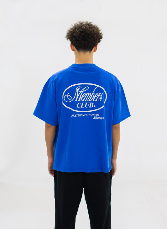 COBALT BLUE MEMBERS CLUB TEE