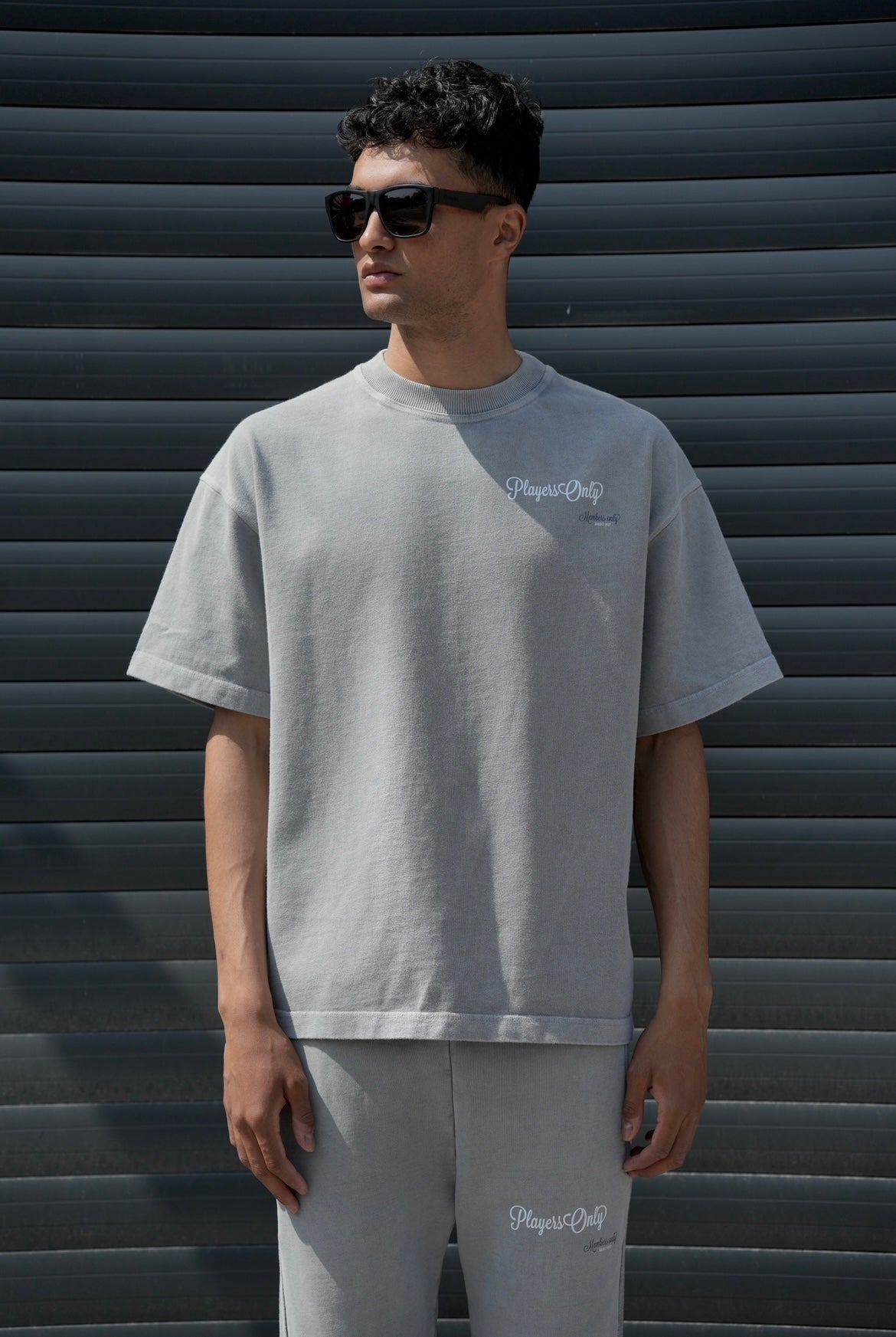 WASHED GREY MEMBERS ONLY TEE (SOLD OUT)